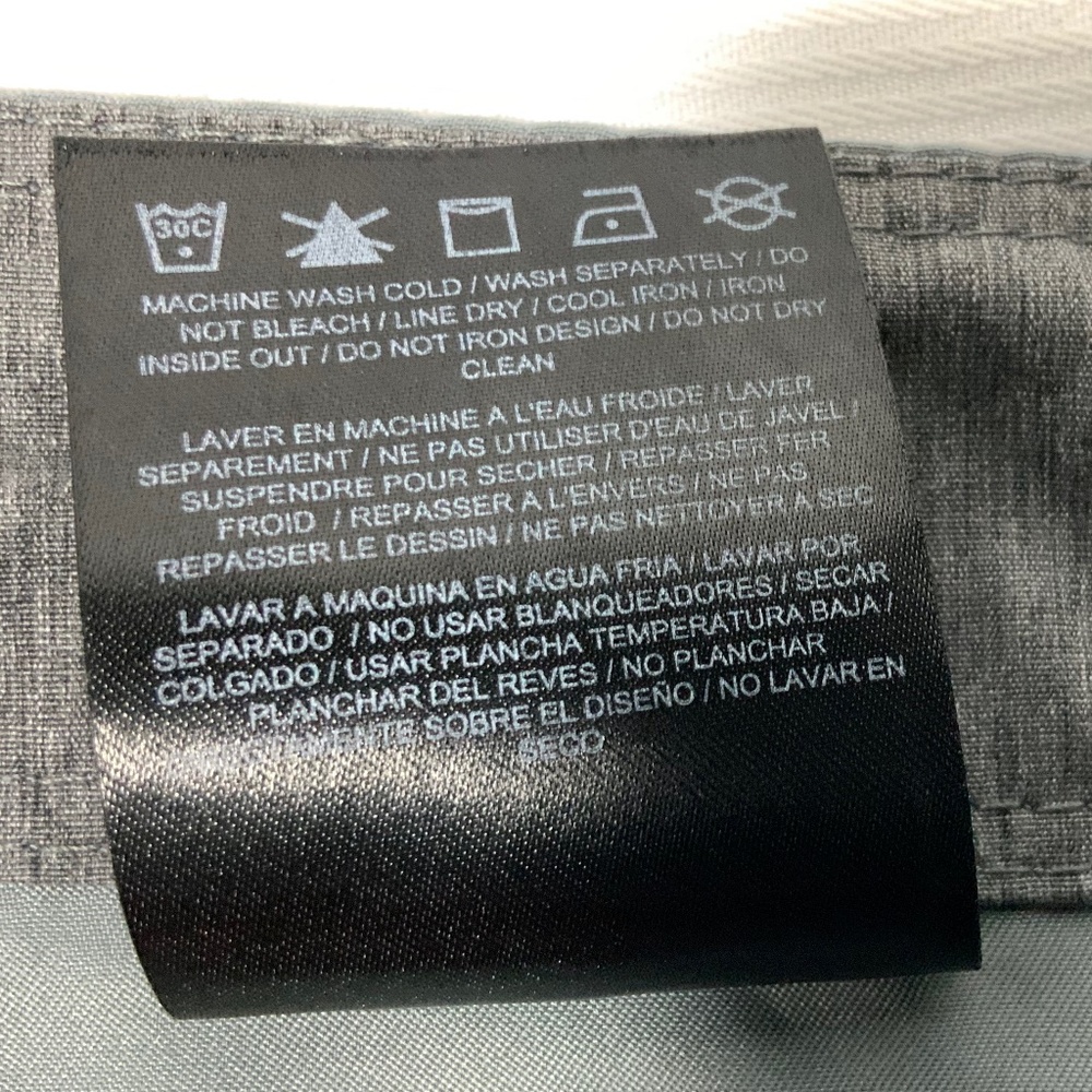 Hurley Men's Gray Board Shorts - Size 38 - Picture 9 of 9